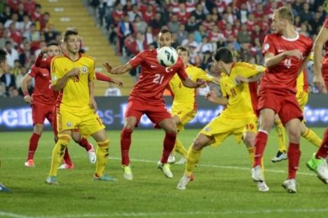 România a învins Turcia cu 0-1 în preliminariile Cupei Mondiale